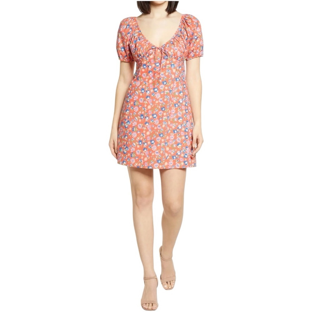 Wayf Cruz Floral Minidress‎